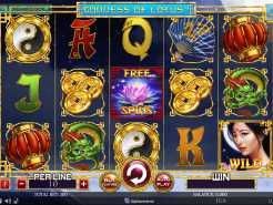 Goddess Of Lotus 10 Lines Slots